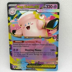 Mega Clefable Ex 031/088 Double Rare NM Pokemon TCG Perfect Order - Image 1