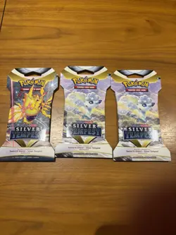 1x Pokemon TCG Silver Tempest Sleeved Booster Packs BRAND NEW SEALED - Image 1