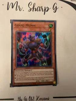 GOUKI MUMM - LIMITIERTE AUFLAGE IGAS-DESE3 DEUTSCH Yu-Gi-Oh! CARD SUPER RARE - Image 2