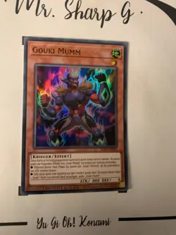 GOUKI MUMM - LIMITIERTE AUFLAGE IGAS-DESE3 DEUTSCH Yu-Gi-Oh! CARD SUPER RARE - Image 3