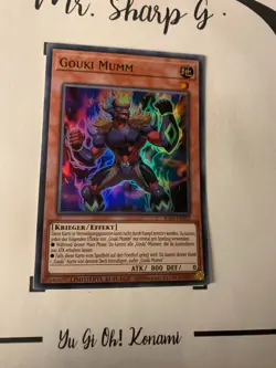 GOUKI MUMM - LIMITIERTE AUFLAGE IGAS-DESE3 DEUTSCH Yu-Gi-Oh! CARD SUPER RARE - Image 4