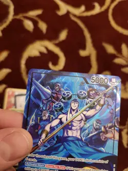 One Piece Adventure On Kami's Island Enel OP15-058 Leader Alt Art English - Image 2