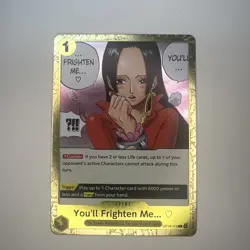 OP14-118 R You’ll Frighten Me One Piece OPTCG EM English The Azure Sea’s Seven - Image 1