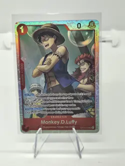 One Piece CCG Monkey.D.Luffy SR Op14-013 Super Rare English - Image 1