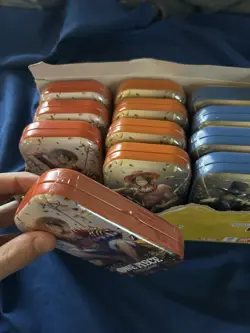 One Piece Tin Pack Vol. 2 Display Set Lot of 12 Tins English New TS-02 - Image 2