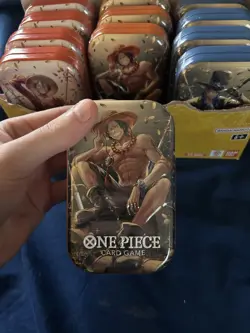 One Piece Tin Pack Vol. 2 Display Set Lot of 12 Tins English New TS-02 - Image 4