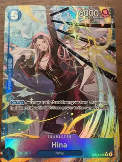 Hina (Alternate Art) EB03-025 Extra Booster: One Piece Heroines Edition Foil - Image 3
