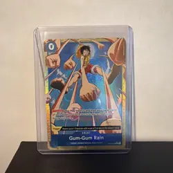 One Piece CCG Gum-Gum Rain (Alternate Art) OP02-068 -The Best- Vol. 2 Foil - Image 1