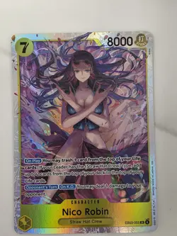 Nico Robin (055) EB03-055 Extra Booster: One Piece Heroines Edition TCG SR Foil - Image 1