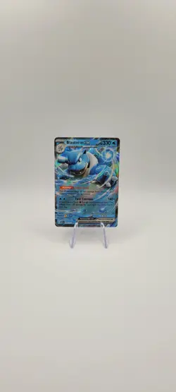 Pokemon TCG: Blastoise ex 009/165 Double Rare - Scarlet & Violet 151 - NM - Image 2