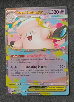 Pokemon TCG Mega Clefable ex 031/088 Me03: Perfect Order Double Rare Card - NM - Image 1