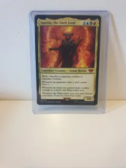Sauron, the Dark Lord - LOTR - Magic The Gathering - MTG Non-Foil - Image 2