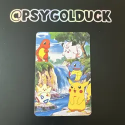 Japanese Pokemon Playing Card Squirtle Pikachu Charmander Jigglypuff - Image 2