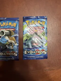 Pokemon TCG: XY- (2) EVOLUTIONS Booster Packs- NEW/FACTORY SEALED - Image 3