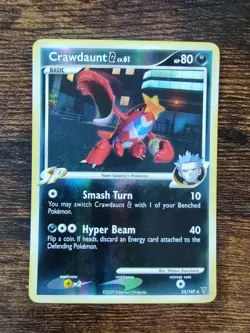 Crawdaunt G 23/147 Platinum Supreme Victors Reverse Holo Pokemon Card - Image 1