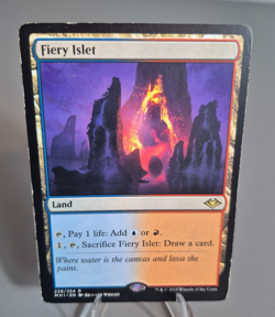 Magic The Gathering MTG Fiery Islet Card 238/254 Regular Rare - Image 1
