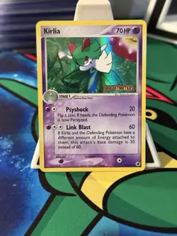 Pokemon Card - Dragon Frontiers 32/101 - KIRLIA (reverse holo) *NM/PL* - Image 1
