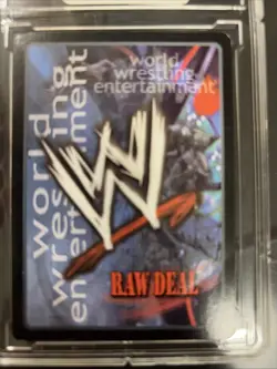 WWE WWF Raw Deal- John Cena - Backstage Area Signature Autograph PC card - Image 2