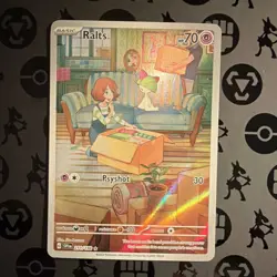 Pokemon TCG Ralts 211/198 SV01 Illustration Rare Holo Basic Card 70 HP - Image 1