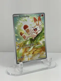 Pokemon TCG Scorbunny ASC Rare Full Art Holo Card 225/217 - Image 3