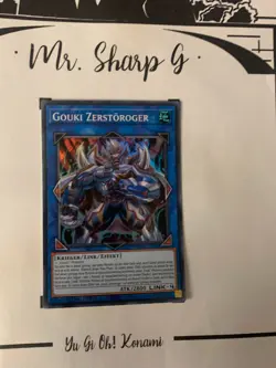 GOUKI ZERSTOROGER - LIMITIERTE AUFLAGE IGAS-DESE2 DEUTSCH Yu-Gi-OH! CARD SUPER R - Image 2