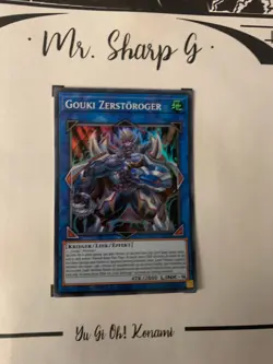 GOUKI ZERSTOROGER - LIMITIERTE AUFLAGE IGAS-DESE2 DEUTSCH Yu-Gi-OH! CARD SUPER R - Image 3