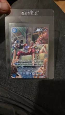 One Piece Donquixote Doflamingo Card OP01-073 Special Rare English Edition - Image 1