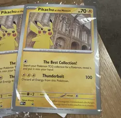 9x Pikachu At The Museum Jumbo Promo Card Pokemon TCG, New Sealed ✅ - Image 3