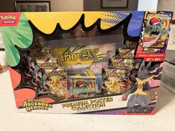Pokemon Ascended Heroes Mega Evolution Premium Poster Collection Trading Cards - Image 1