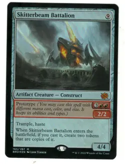 MTG Skitterbeam Battalion Foil Brothers War Magic The Gathering TCG - Image 1