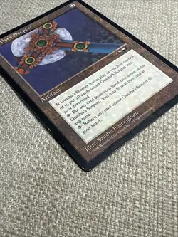 Magic Mtg Alliances Gustha's Scepter lightly played - Image 2