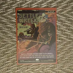 Settle the Wreckage - Foil MTG Secret Lair Teenage Mutant Ninja Turtles - Image 1