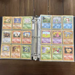 Pokemon Card Vintage Lot WOTC Holo rare Old School FIRE TCG Binder Shadowless - Image 4