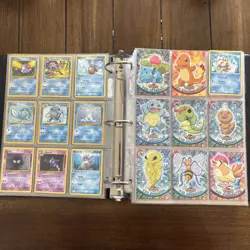Pokemon Card Vintage Lot WOTC Holo rare Old School FIRE TCG Binder Shadowless - Image 5