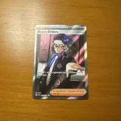 Pokemon Boss's Orders (Corbeau) 256/217 Ascended Heroes Ultra Rare Holo NM - Image 1
