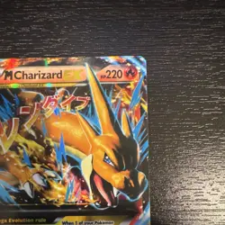 Pokemon M Charizard EX Full Art Ultra Rare Holo 13/106 Flashfire Mega Card - Image 3