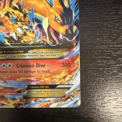 Pokemon M Charizard EX Full Art Ultra Rare Holo 13/106 Flashfire Mega Card - Image 4