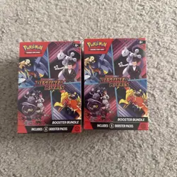 Pokemon TCG Scarlet & Violet Destined Rivals Booster Bundle Lot Of 2 - Image 1