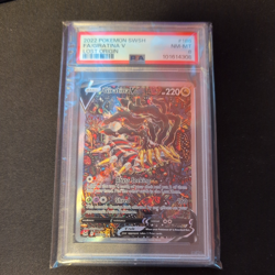 2022 Pokemon SWSH PSA 8 Giratina V Lost Origin Alt Art - Image 1