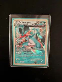 Pokemon Swampert Holo Lot 36/160 2015 - Image 1