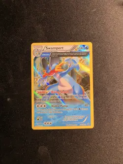 Pokemon Swampert Holo Lot 36/160 2015 - Image 2