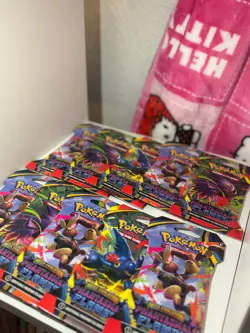 Pokemon TCG Mega Evolution Phantasmal Flames 10x Sleeved Booster Pack Set NEW - Image 2
