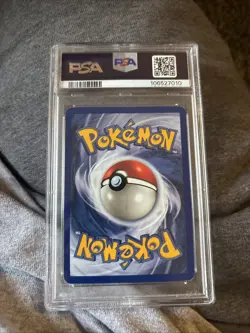 Pokemon TCG Tentacool Fossil 1st Edition Common PSA 3 - Image 2