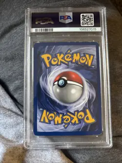 Pokemon TCG Mankey Jungle 1st Edition Common PSA 4 - Image 2
