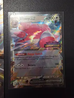 Pokemon Snorlax Ex 076/131 Stamped Prismatic JUMBO promo & Blissey EX 134/167 - Image 3
