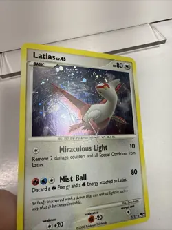 Pokemon Latias 3/17 POP Series 7 Promo Holo Rare HP /DMG TCG - Image 3