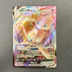 Pokemon Mew VMAX 114/264 Swsh08 Fusion Strike Ultra Rare Holo 310 HP - Image 1