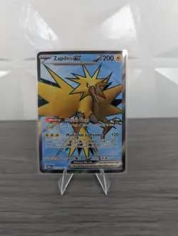 🌩 Pokemon TCG - Zapdos ex Ultra Rare — SV 151 #192/165 — NM — English 🌩 - Image 1