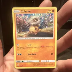 Pokemon TCG Cubone McDonald's 2018 Promo Holo Basic Ground 007/012 70 HP English - Image 1