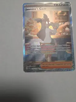 Pokemon TCG Jasmine's Gaze 245/191 Surging Sparks SIR Holo (English) - NM - Image 2